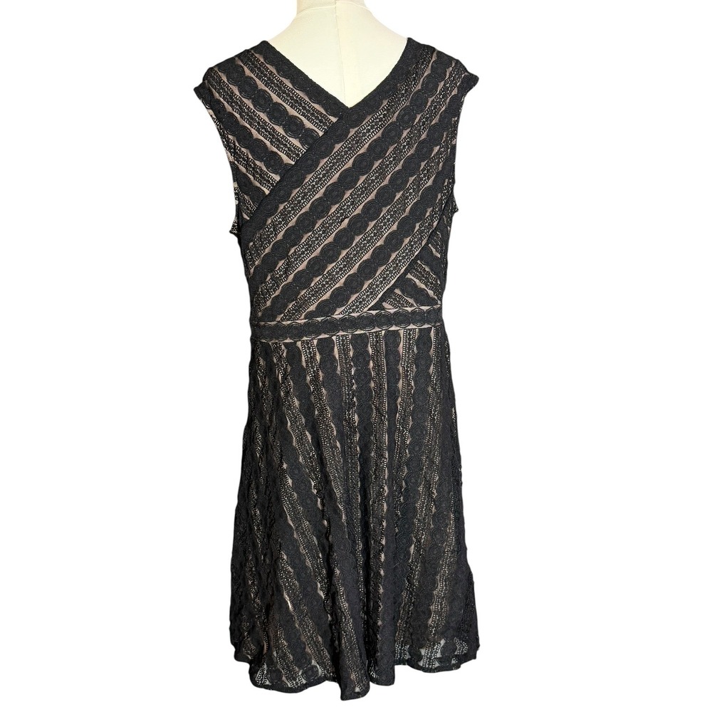 Cb Established 1962 Plus Size 16 Lace Detail Lined Dress - Picture 3 of 8